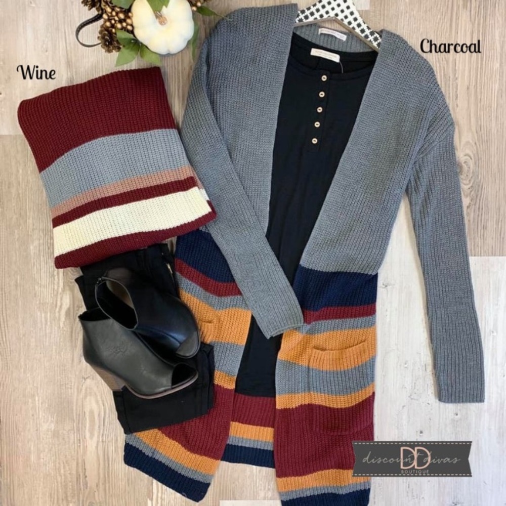 Long Sleeve Cardigan (Small)